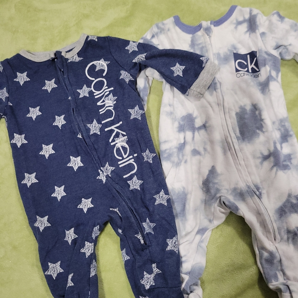 CALVIN KLEIN BABY FOOTIE | SIZE 0-3M